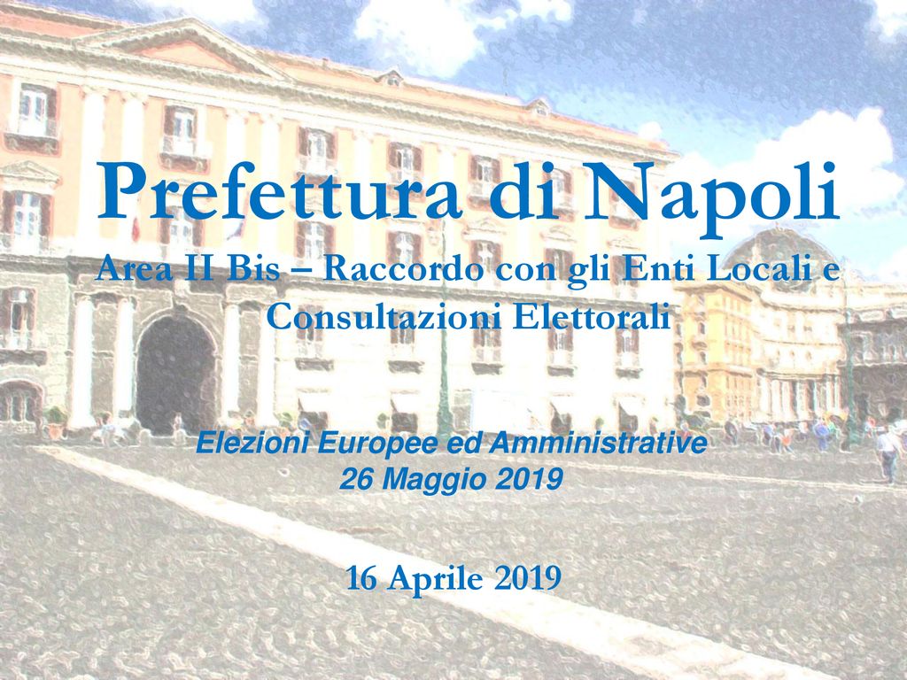 Elezioni Europee Ed Amministrative 26 Maggio Ppt Scaricare